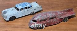 Vtg Lot Of 12 Toy Car Auburn Tootsietoy Midgetoy Manoil Die Cast Rubber Plastic