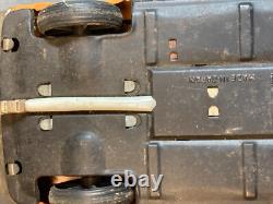 Vtg Orange Bandai Porsche 914 Battery Power Remote Controlled Toy Tin Car Rare