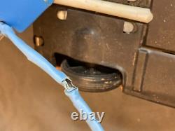 Vtg Orange Bandai Porsche 914 Battery Power Remote Controlled Toy Tin Car Rare