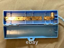 Vtg Red Bandai Porsche 914 Battery Operated Remote Controlled Toy Tin Car Rare