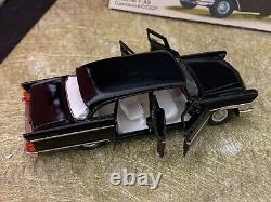 Vtg Russian Chaika (gaz 13) 143 Diecast Ussr Black Toy Car Collect In Box 5