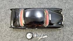 Vtg Sss Tin Litho Mercedes 230 S Black Friction Car With Lifts Works Japan Rare