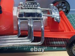 Vtg Street Machine Hot Rod T Bucket Car American Plastic Toys Rat rod Ford 17