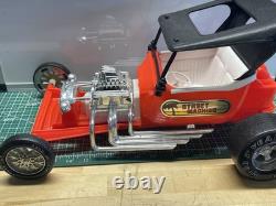 Vtg Street Machine Hot Rod T Bucket Car American Plastic Toys Rat rod Ford 17