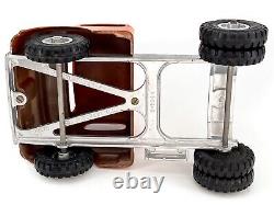 Vtg Structo Pressed Steel Toy AUTO TRANSPORT Truck Car Carrier with Ramp VG LOOK