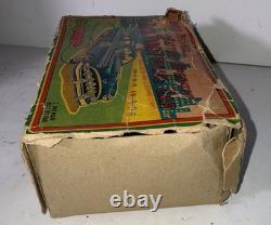 Vtg Tin Dick Tracy Police Car Battery Operated Remote Control By Line Mar Toys