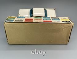 Vtg Tin Friction 1962 Cadillac Sedan withBox / Bandai Toys Japan / Man Cave Decor