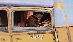 Vtg Wind Up Lithograph Toy Car Mettoy Rolls Royce Tinplate England