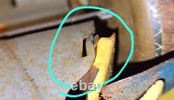 Vtg Wind Up Lithograph Toy Car Mettoy Rolls Royce Tinplate England