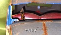 Vtg Wind Up Lithograph Toy Car Mettoy Rolls Royce Tinplate England