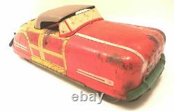 WYANDOTTE TOYS WOODY CONVERTIBLE TOY CAR PRESSED STEEL VINTAGE 1930s 12