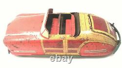 WYANDOTTE TOYS WOODY CONVERTIBLE TOY CAR PRESSED STEEL VINTAGE 1930s 12