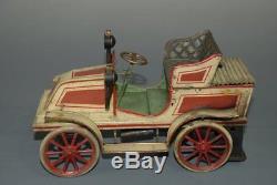 Well Carette oldtimer car with steam drive length 10.2 inch Germany at 1900