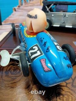 Wind-up tin car Kewpie car Showa retro nostalgic original custom antique JP