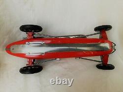 Wüco Super Racer Car Indianapolis Large Version Tin Toy Extremly Rare