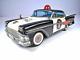 YONEZAWA Tin Friction 1958 Ford Police Car 12.25 Very Good Condition