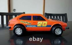 YONEZAWA Vintage Tin Toy Car Big Machine ACCORD No. 26 Honda Friction Type Japan