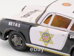 Yone Japan Porsche 911 901 USA Police Friction Tin Car 60er 1703-04-18