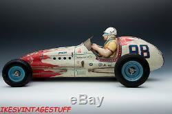 Yonezawa #98 Racer Japanese Tin 52 Indianapolis 500 Winner Aaa Big Car