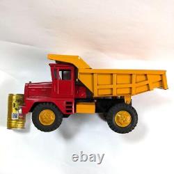 Yonezawa Diapet Vintage Toy mini Car Dump Truck Showa Retro 38x160x195mm Read