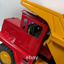 Yonezawa Diapet Vintage Toy mini Car Dump Truck Showa Retro 38x160x195mm Read