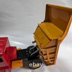 Yonezawa Diapet Vintage Toy mini Car Dump Truck Showa Retro 38x160x195mm Read