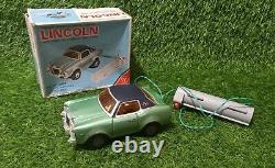 Yonezawa Lincoln Continental tin toy car remote control Japan