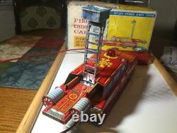 Yonezawa / Toyama FIRE CHIEF CAR tin toys MADE IN JAPAN from Japan