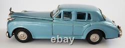 Yonezawa toys Rolls-Royce Silver Cloud saloon blue tin car with box