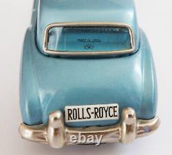 Yonezawa toys Rolls-Royce Silver Cloud saloon blue tin car with box