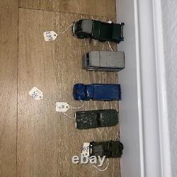 -vintage Set Of 5 Rare Dinky Toys Us Army Vehicles